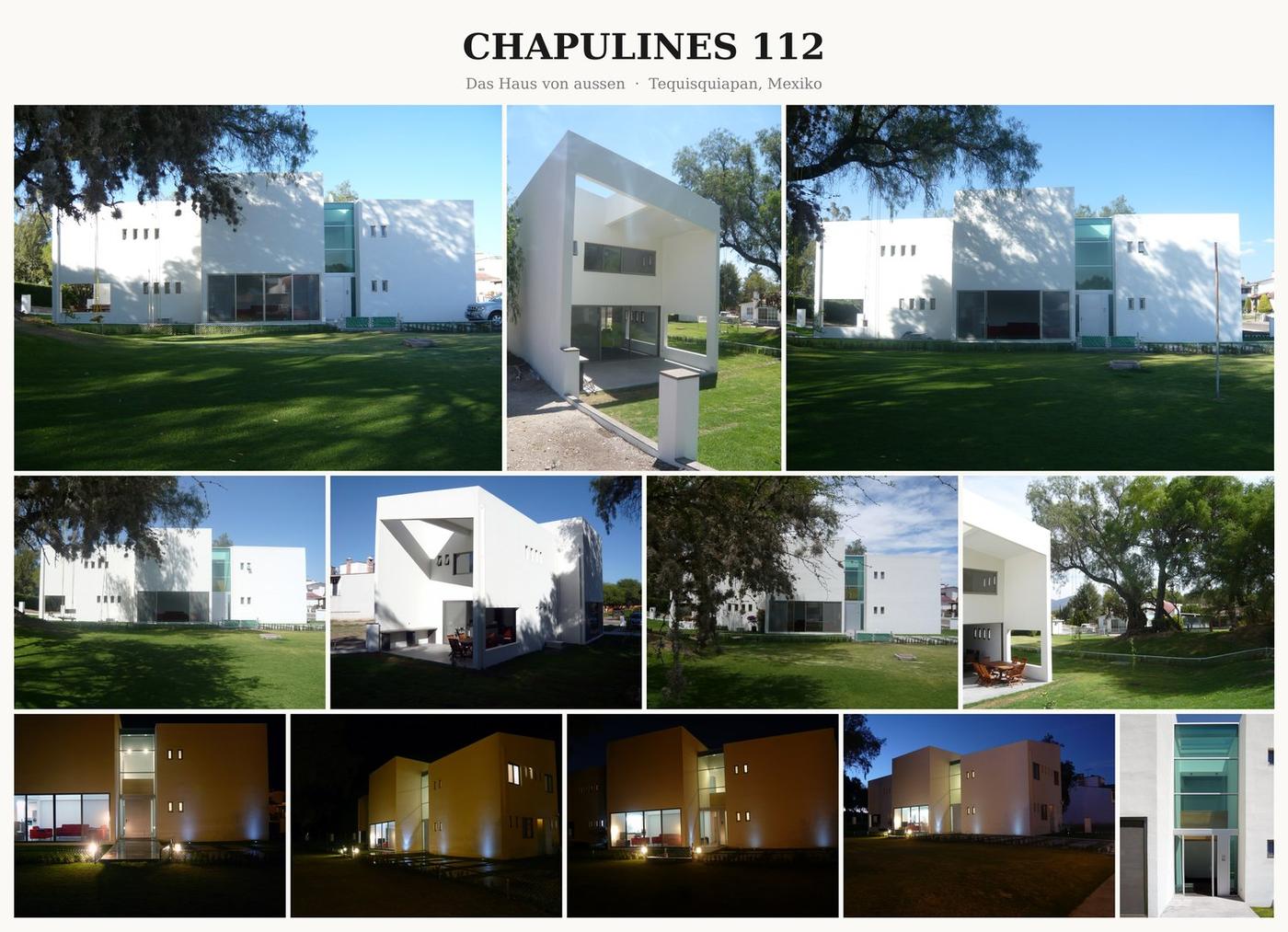 Fotocollage Chapulines 112: das Haus von aussen